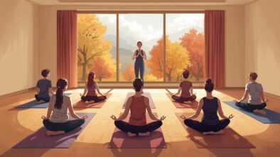 秋ヨガ教室 @ コミュニティセンター