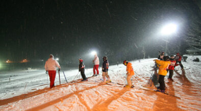 ナイタースキー教室 @ 五輪坂スキー場